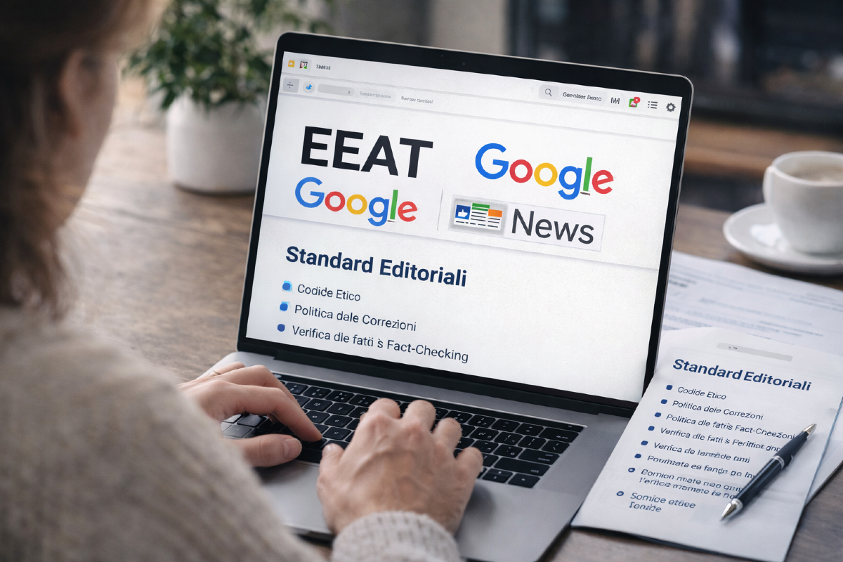 E.E.A.T. e Google News: più trasparenza editoriale per costruire autorevolezza reale con Webmaster360 - 