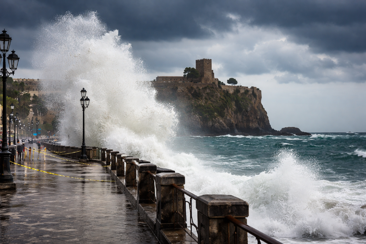 Allerta meteo ad Aci Castello, il richiamo del Sindaco alla responsabilità collettiva - 