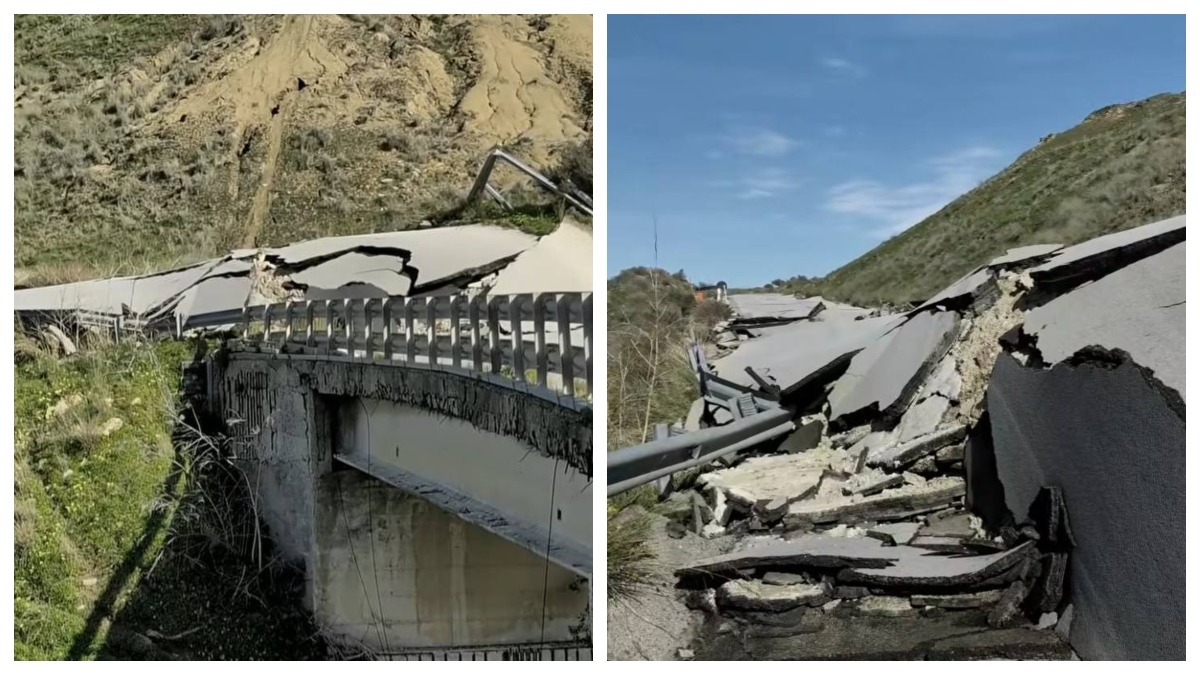 Strada scomparsa nella notte: l’allarme di Gela Brainstorming scuote Niscemi e il territorio - Credit Foto Gela Brainstorming - Comitato