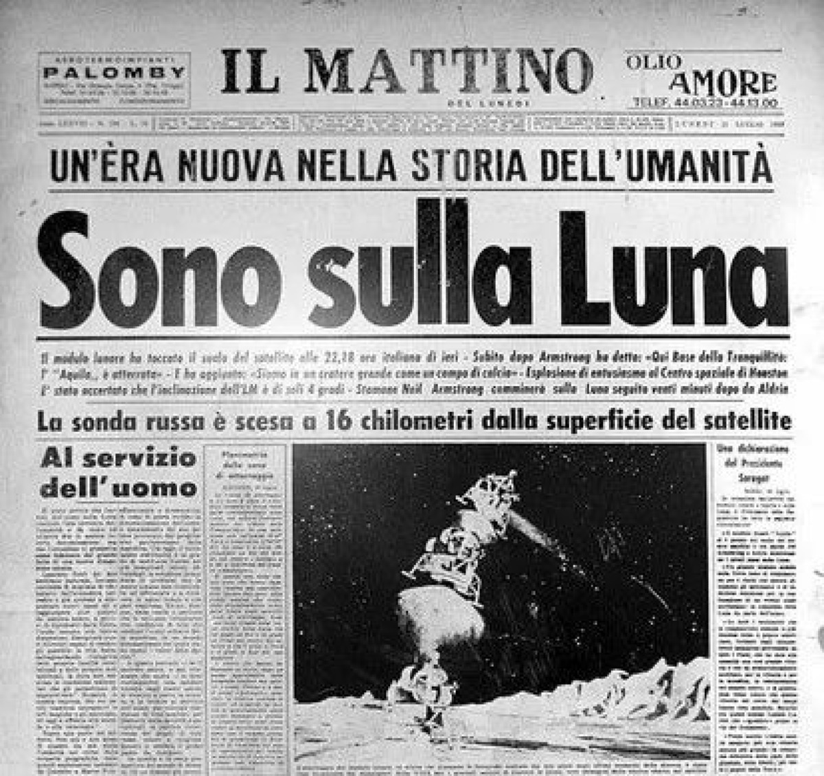 “Sono sulla Luna”: il giorno in cui il mondo rimase senza parole - 