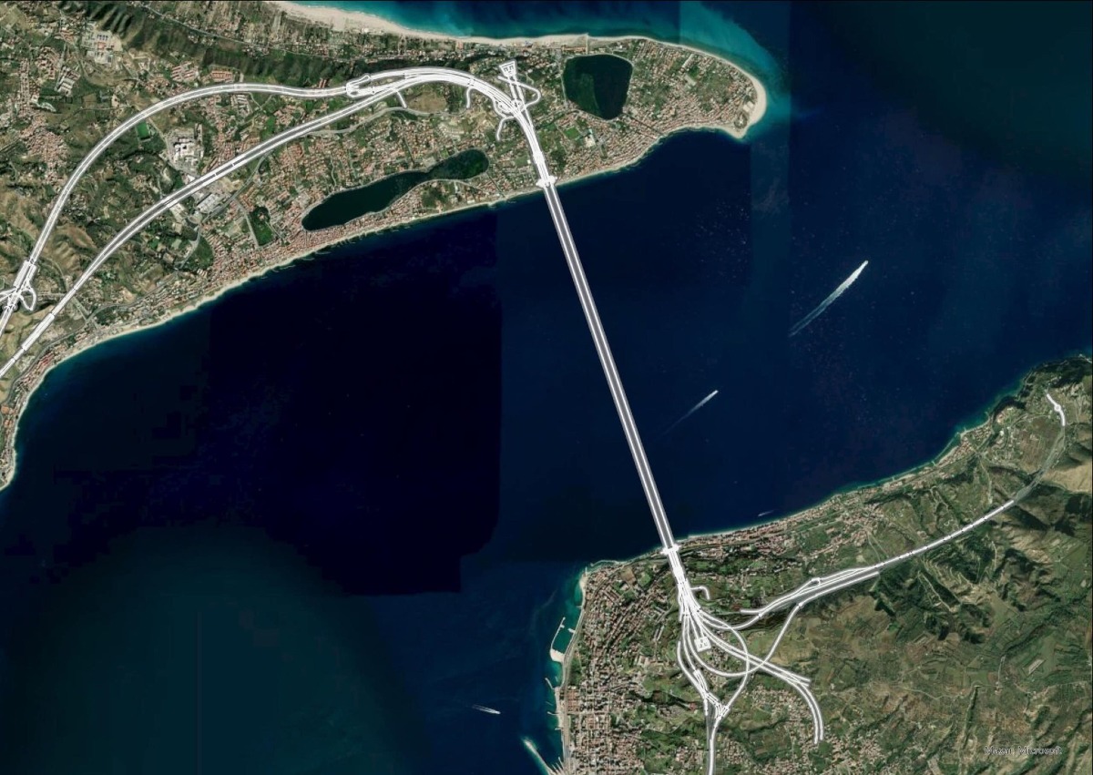 🔍 Ponte sullo Stretto di Messina: cosa prevede la sistemazione idrogeologica - Credit foto Ponte sullo Stretto di Messina