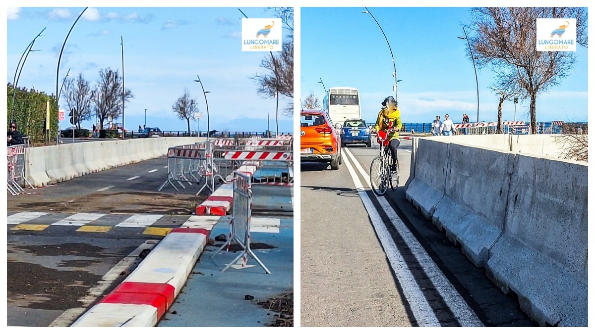 Emergenza uragano, le criticità del Lungomare di Catania - Credit foto Lungomare Liberato