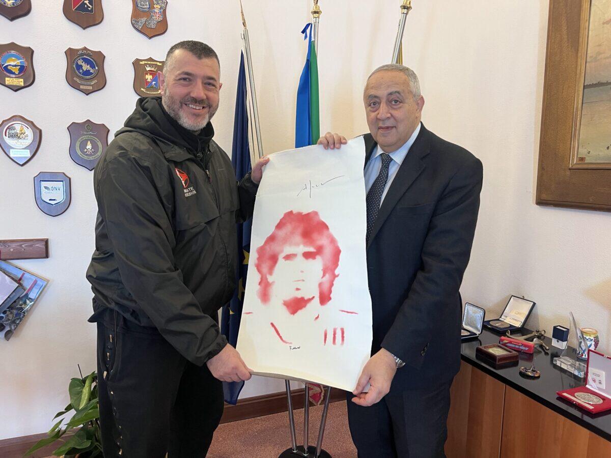 Il Comune di Palermo accoglie l’artista Alex Caminiti e la sua donazione di opere emblematiche - 