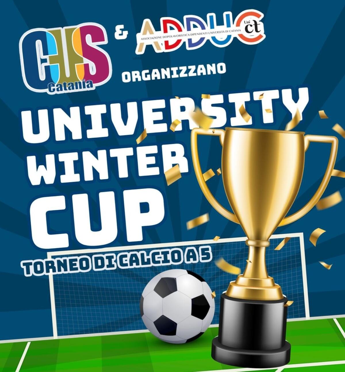 Torneo di Calcio a 5: Al via l'University Winter Cup del CUS Catania - 