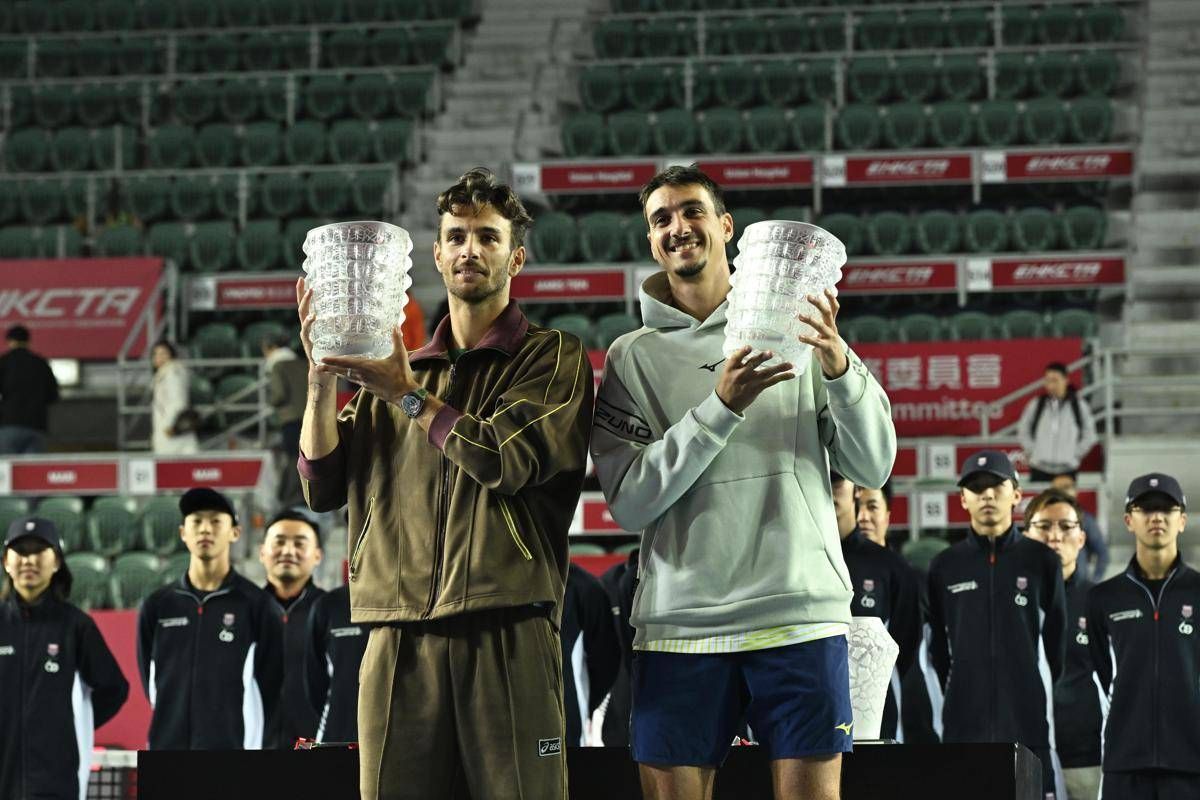 Hong Kong, Musetti e Sonego trionfano nel doppio: Rublev-Khachanov battuti al super tie-break - 