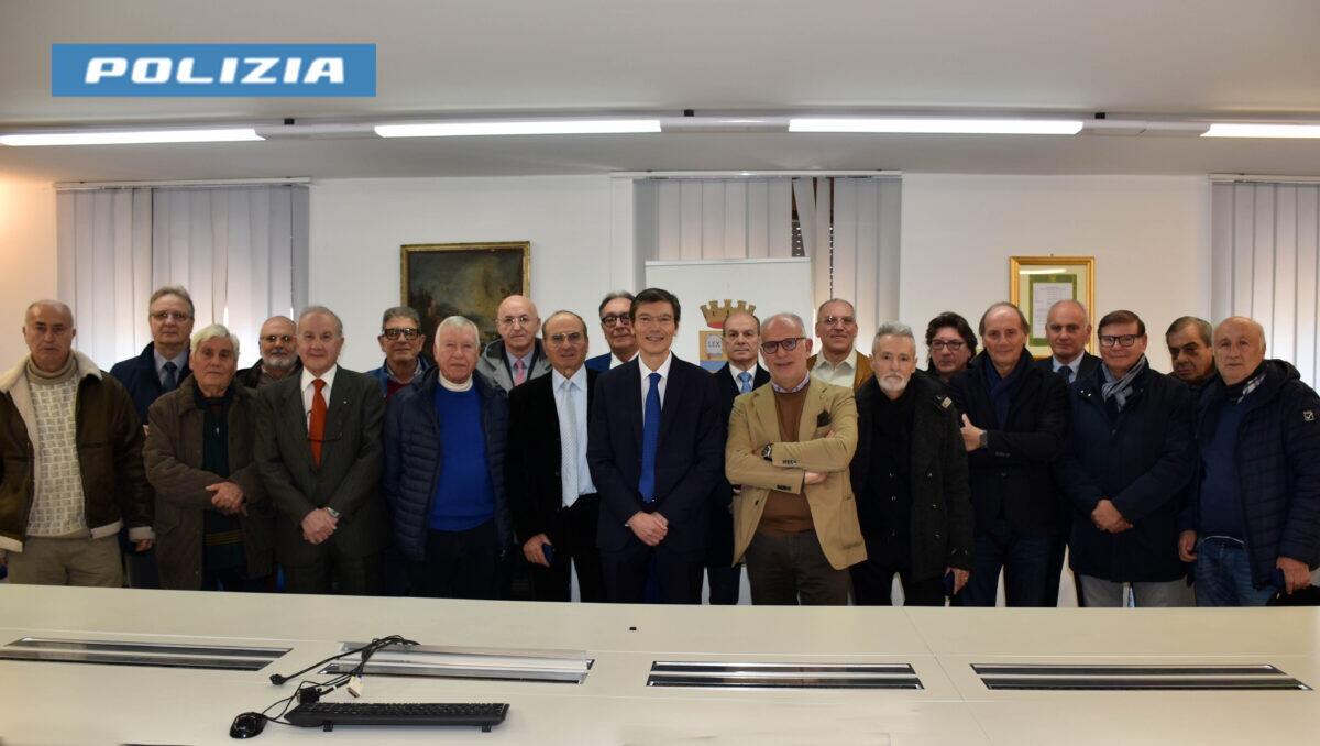 Cerimonia di Consegna delle Medaglie di Commiato alla Polizia di Trapani