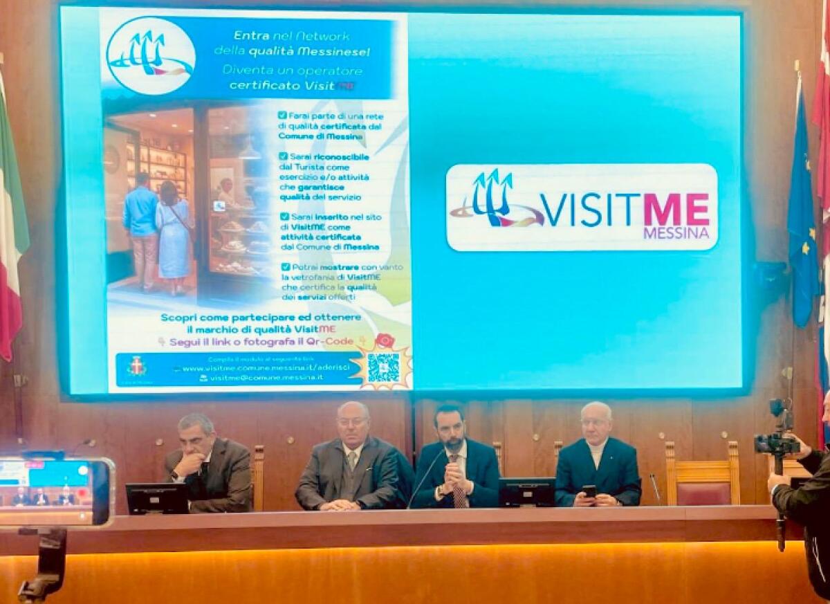 Il Comune di Messina lancia il marchio di qualità 'VISITME' per elevare l'offerta turistica - 