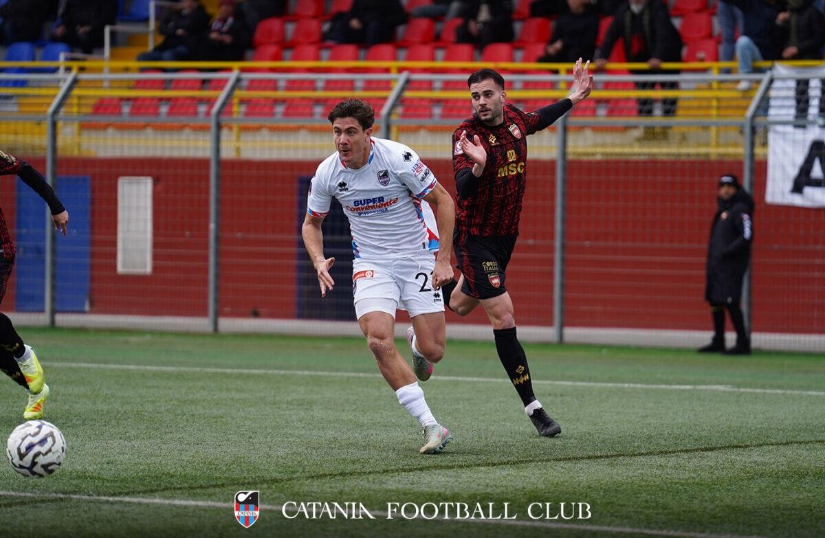 Calcio Catania subisce una sconfitta contro il Sorrento nella ventiquattresima giornata di Serie C - 