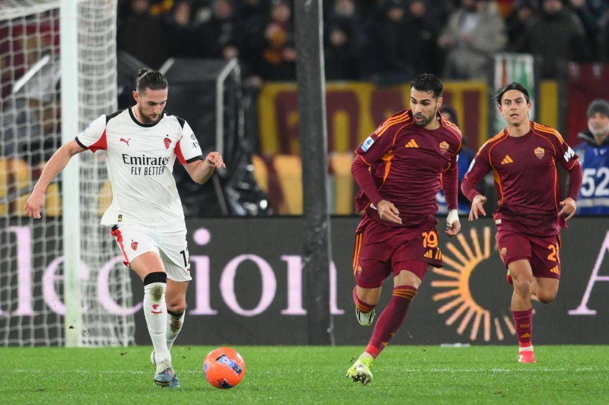 Roma-Milan 1-1, Pellegrini su rigore risponde a De Winter e Allegri frena - 