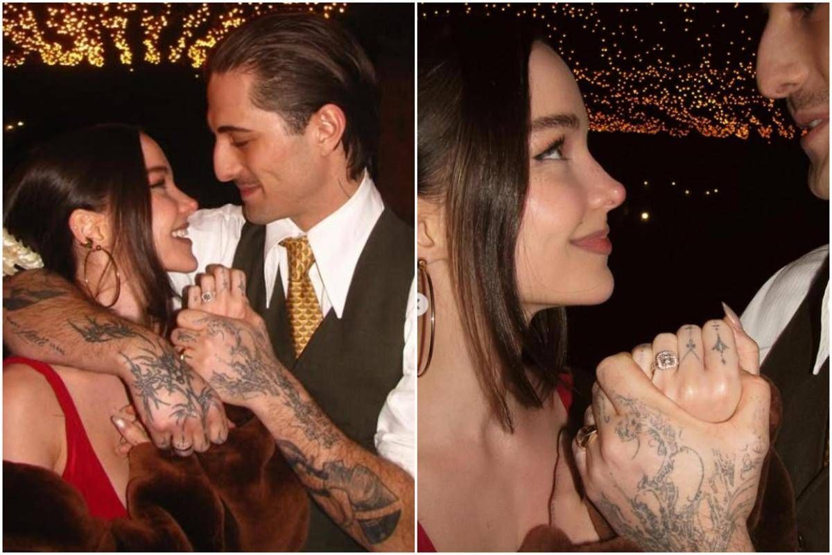 Damiano David si sposa, Dove Cameron ha detto sì: l'annuncio (e l'anello) - 