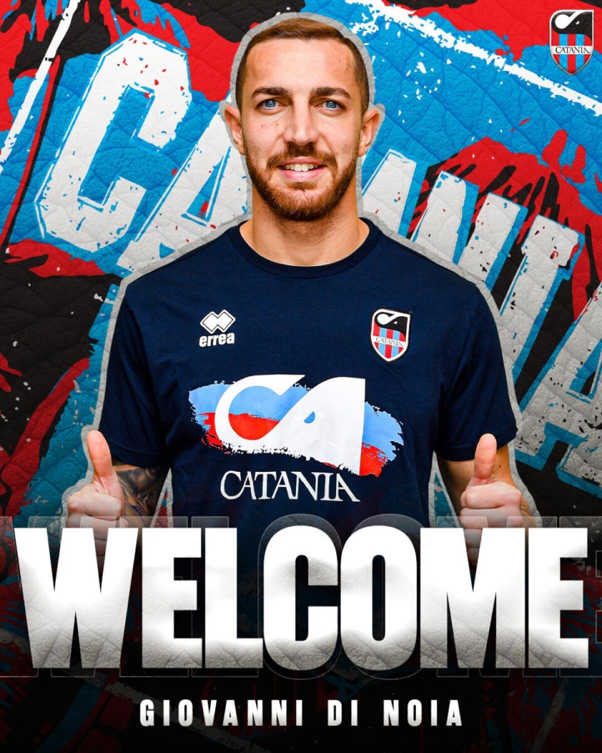 Calcio Catania annuncia l'acquisto definitivo di Giovanni Di Noia fino al 2027 - 