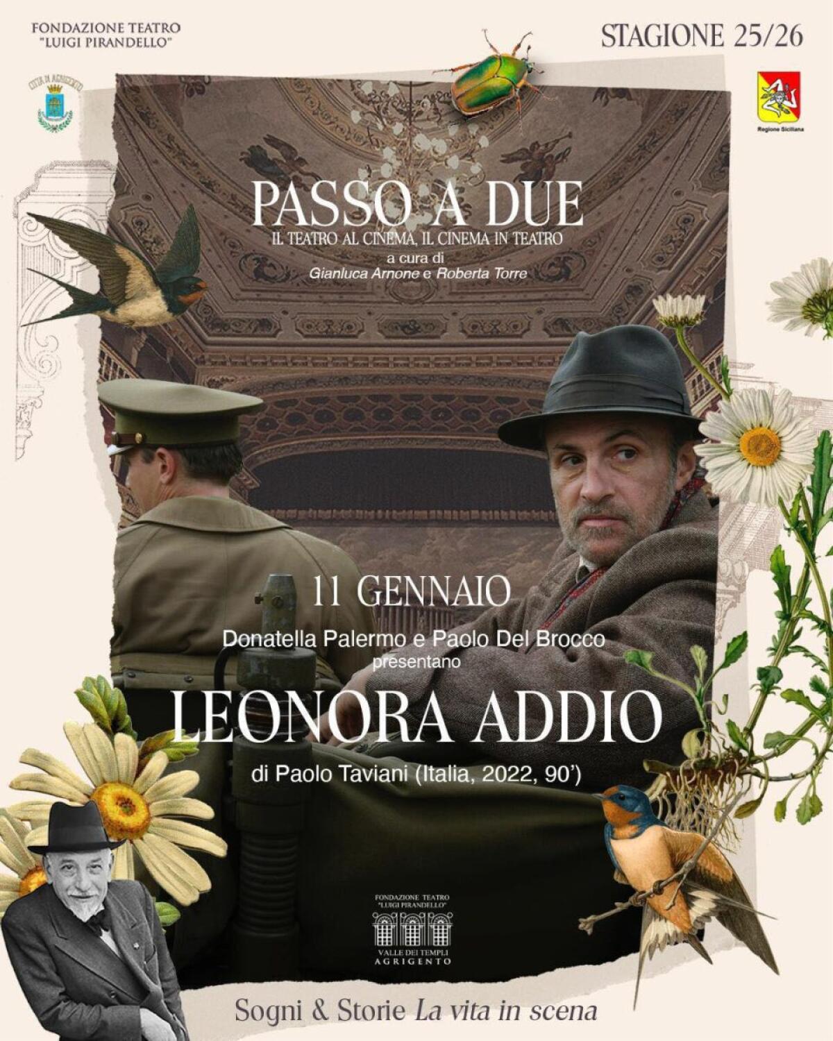 “Teatro Pirandello Agrigento: Serata Speciale di Omaggio agli Abbonati con il Cinema” - 