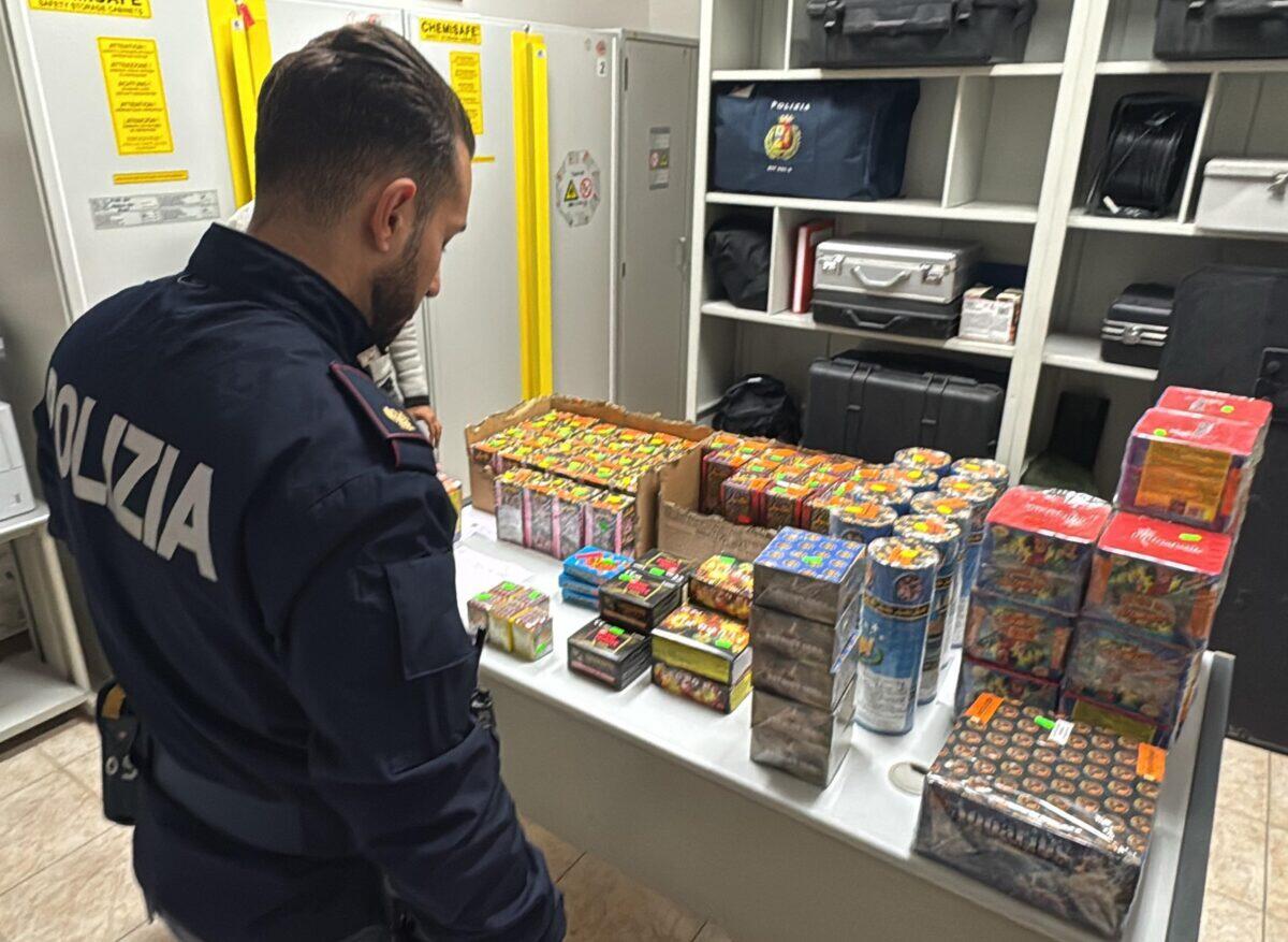 Controlli della Polizia a Catania: denunciati venditori abusivi di fuochi d’artificio - 