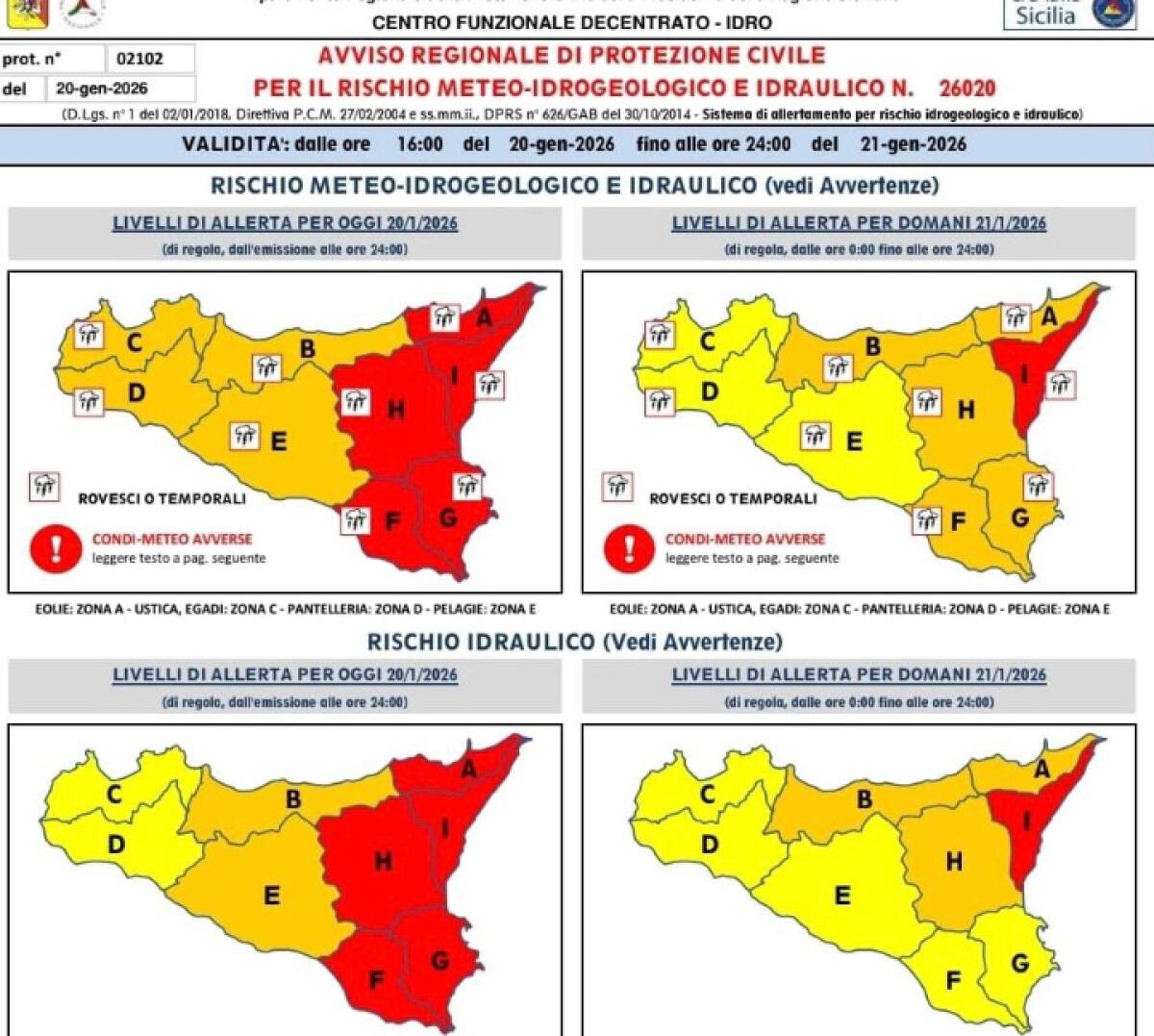 Proroga delle misure di sicurezza a Messina: chiusura di scuole e cimiteri per maltempo - 