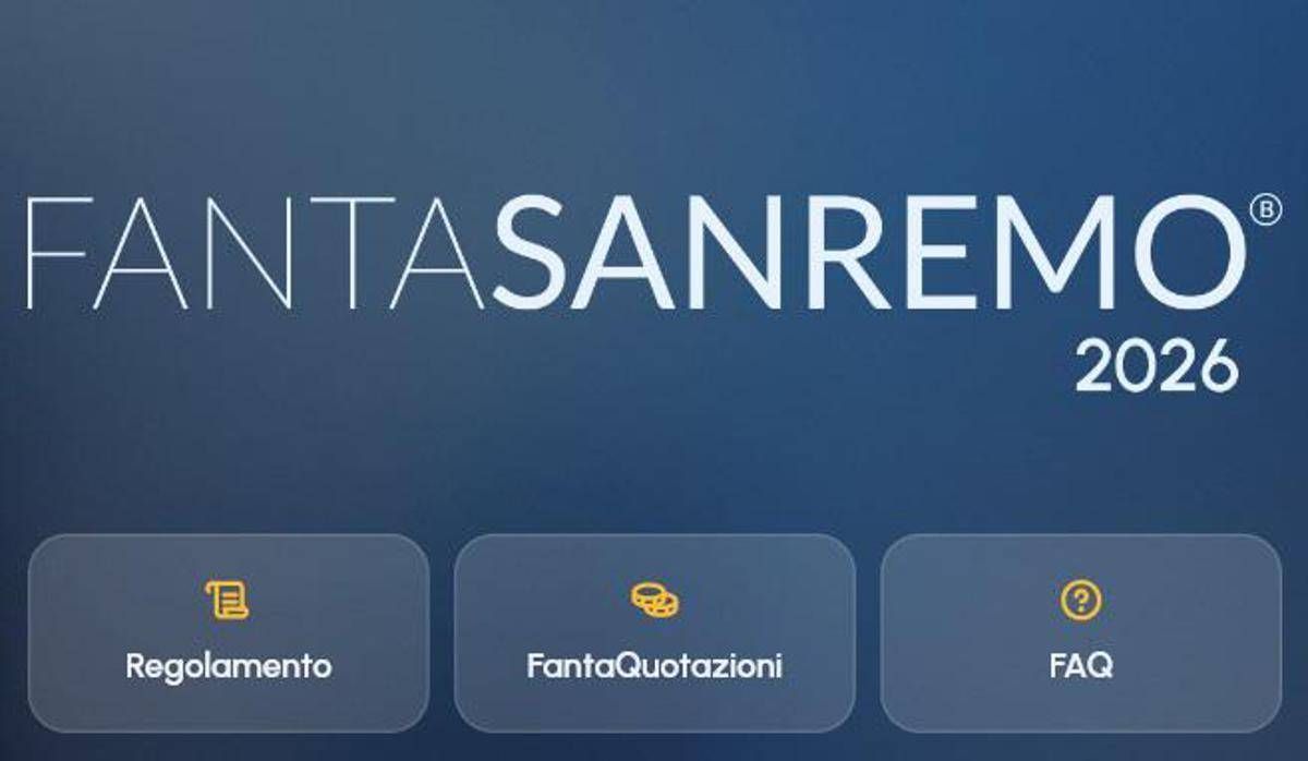 FantaSanremo, al via le iscrizioni: tutte le novità e le quotazioni - 