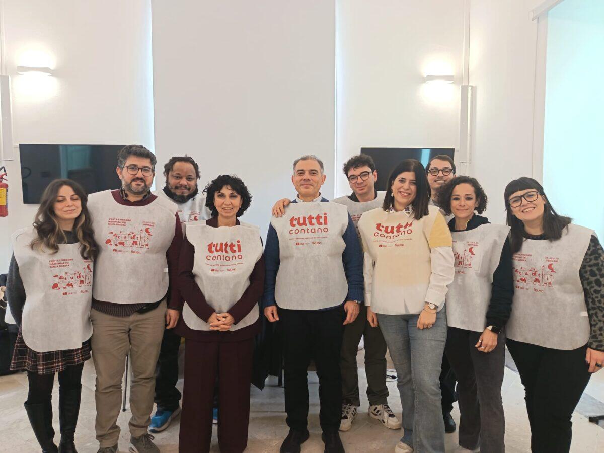 Il Comune di Palermo avvia il progetto 'Tutti contano' per la Rilevazione delle persone senza dimora - 