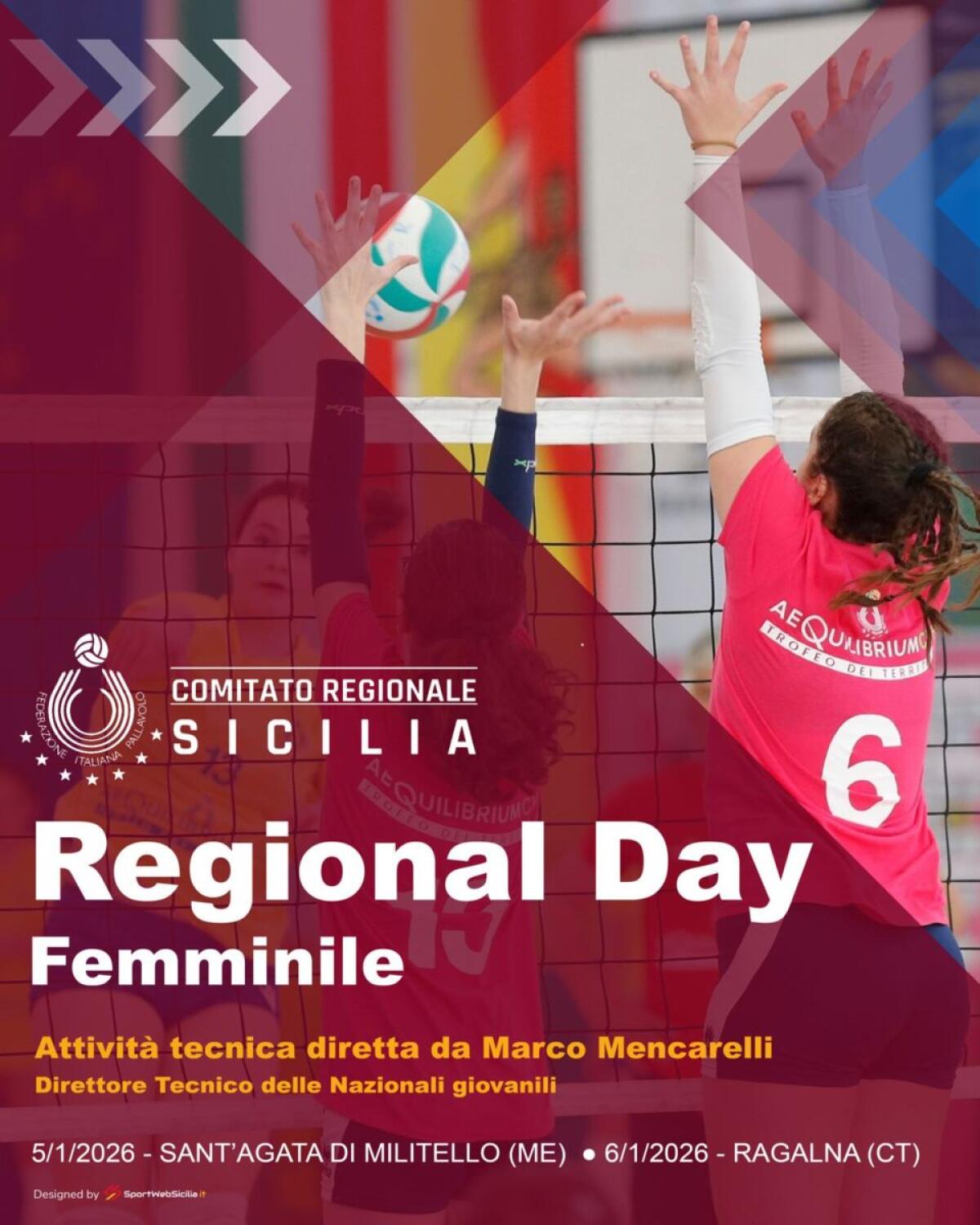 Convocazione delle Atlete per il Regional Day 2025/26: Feder Volley Sicilia Annuncia gli Eventi di Gennaio - 