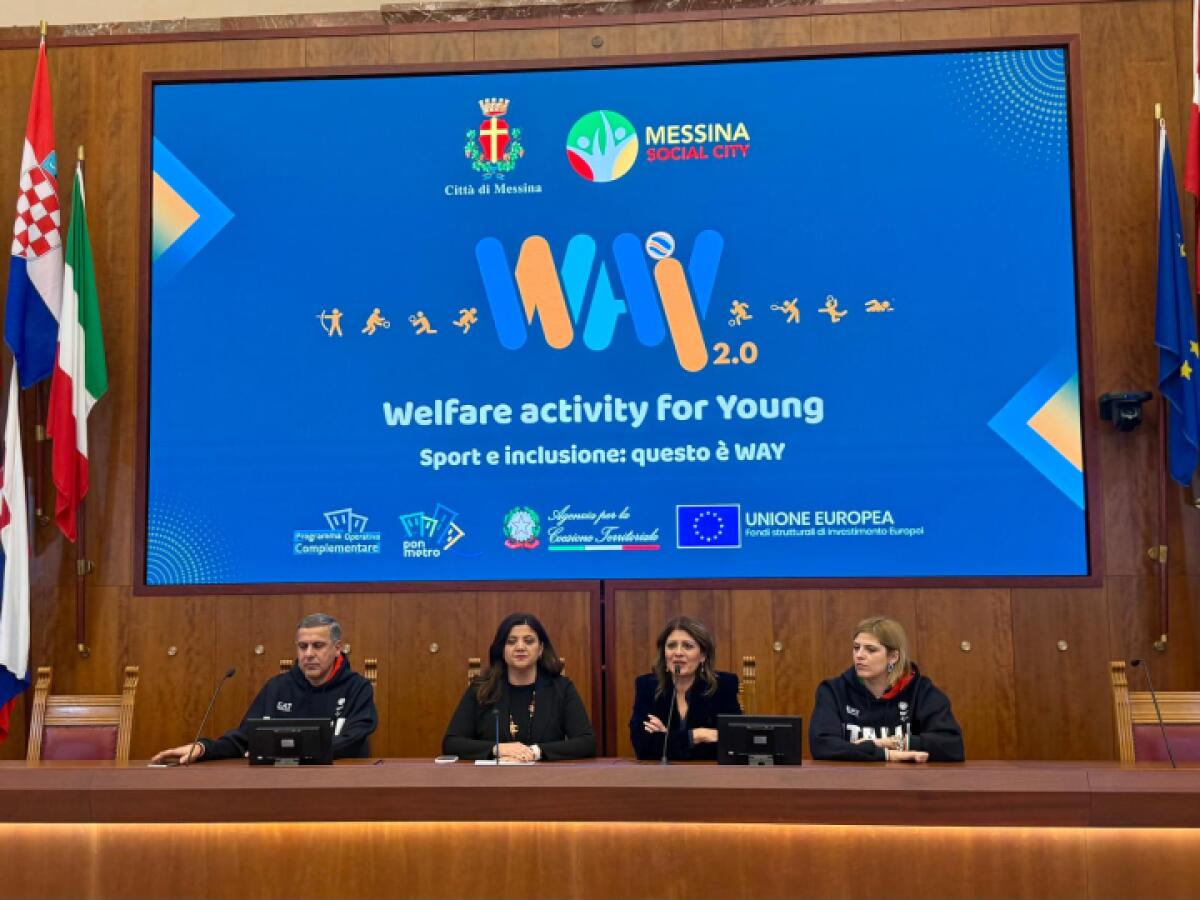 Comune di Messina lancia il progetto WAY per promuovere sport e inclusione sociale - 