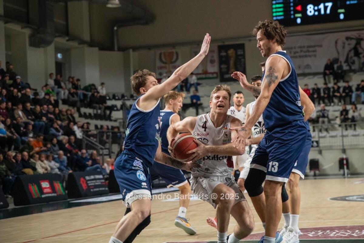 Orlandina cede a Omegna: fisicità decisiva nella sconfitta 91-73 - 