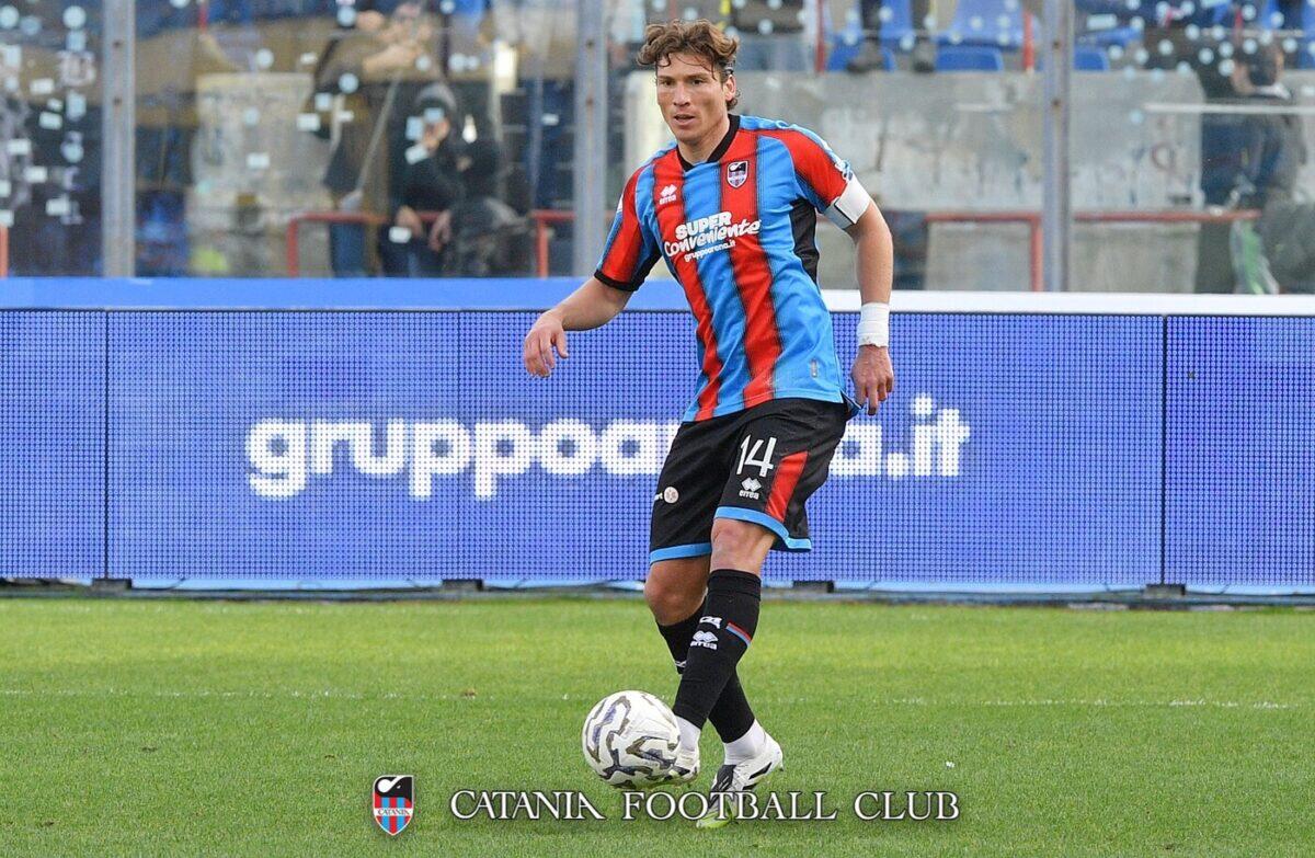 Francesco Di Tacchio infortunato, il Calcio Catania sospende il giocatore per un breve periodo di riposo. - 