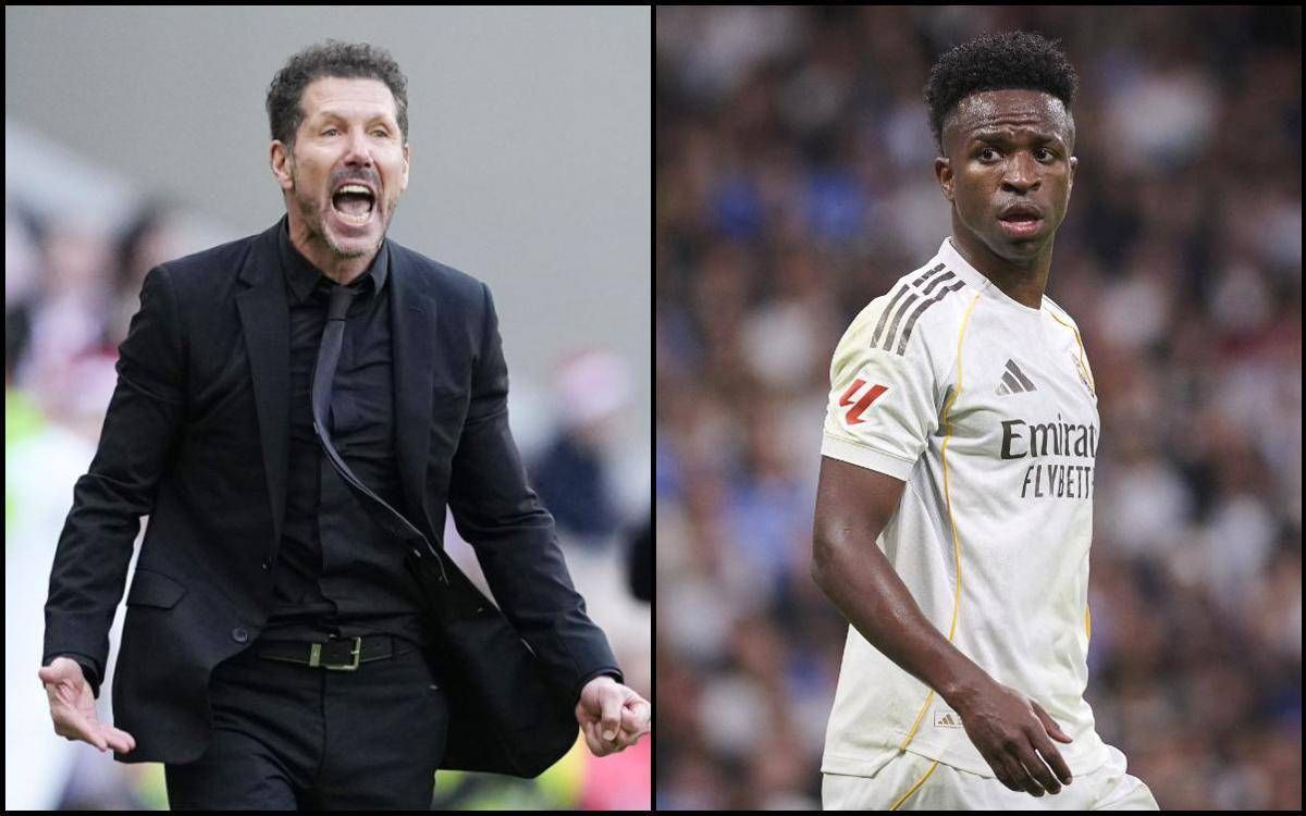Real-Atletico, 'faccia a faccia' Simeone-Vinicius: "Florentino Perez ti caccerà" - 