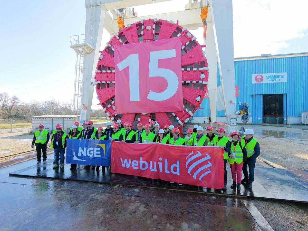 Webuild e Nge, pronta la Tbm per scavare lotto 2 linea 15 ovest Grand Paris express - 