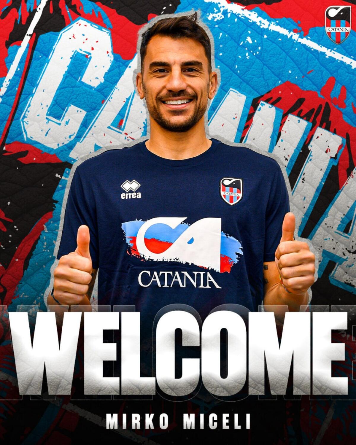 Calcio Catania ufficializza l'acquisto di Mirko Miceli fino al 2027 - 