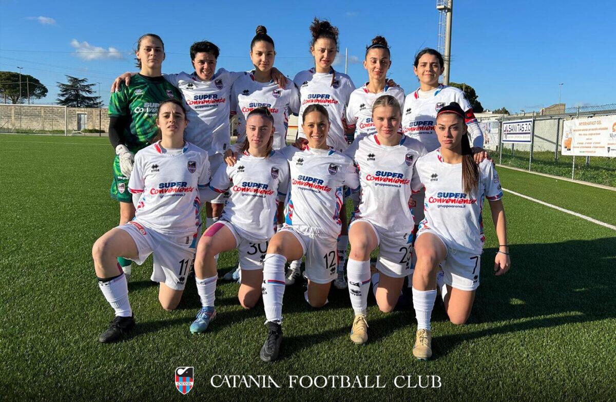 Calcio Catania: Le rossazzurre conquistano il titolo di campione d'inverno con una rimonta spettacolare a Lecce - 