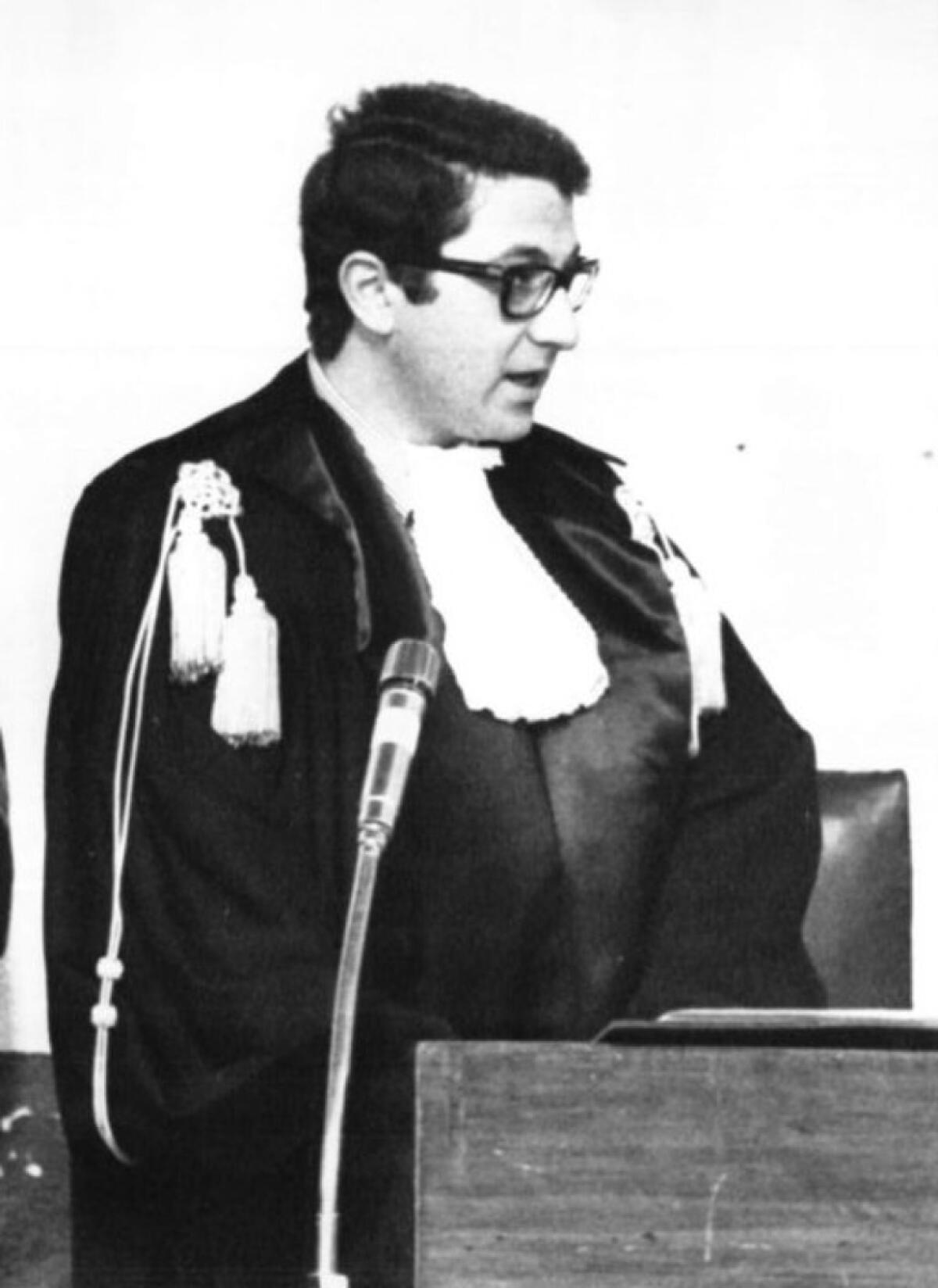 Ricordando il sacrificio: 43 anni dalla tragica scomparsa del sostituto procuratore di Trapani Giangiacomo Ciaccio Montalto - 