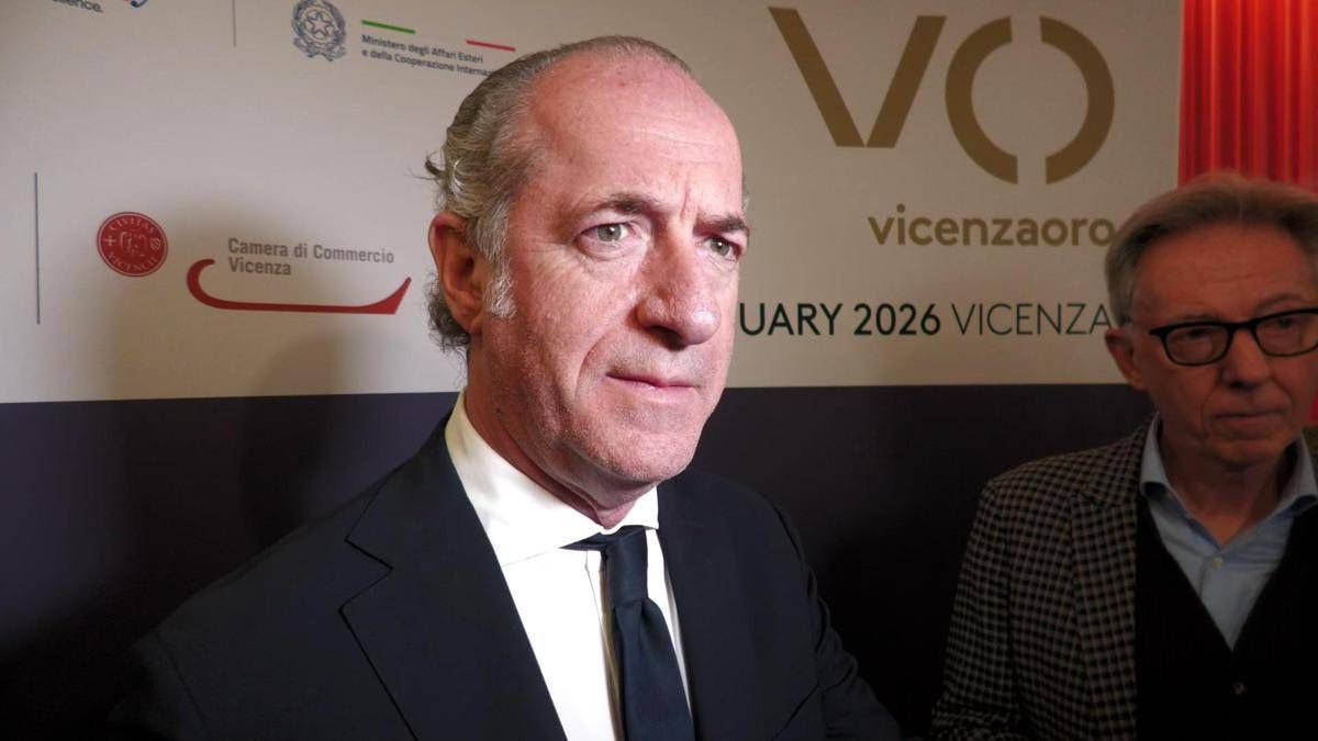 Vicenzaoro 2026, Zaia: "Comparto da oltre 10mld in Veneto" - 