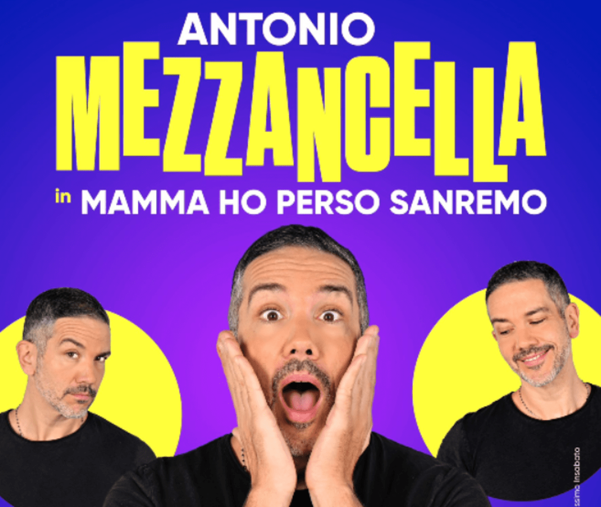 'Mamma ho perso Sanremo', Mezzancella debutta al Brancaccio: il Festival diventa teatro - 