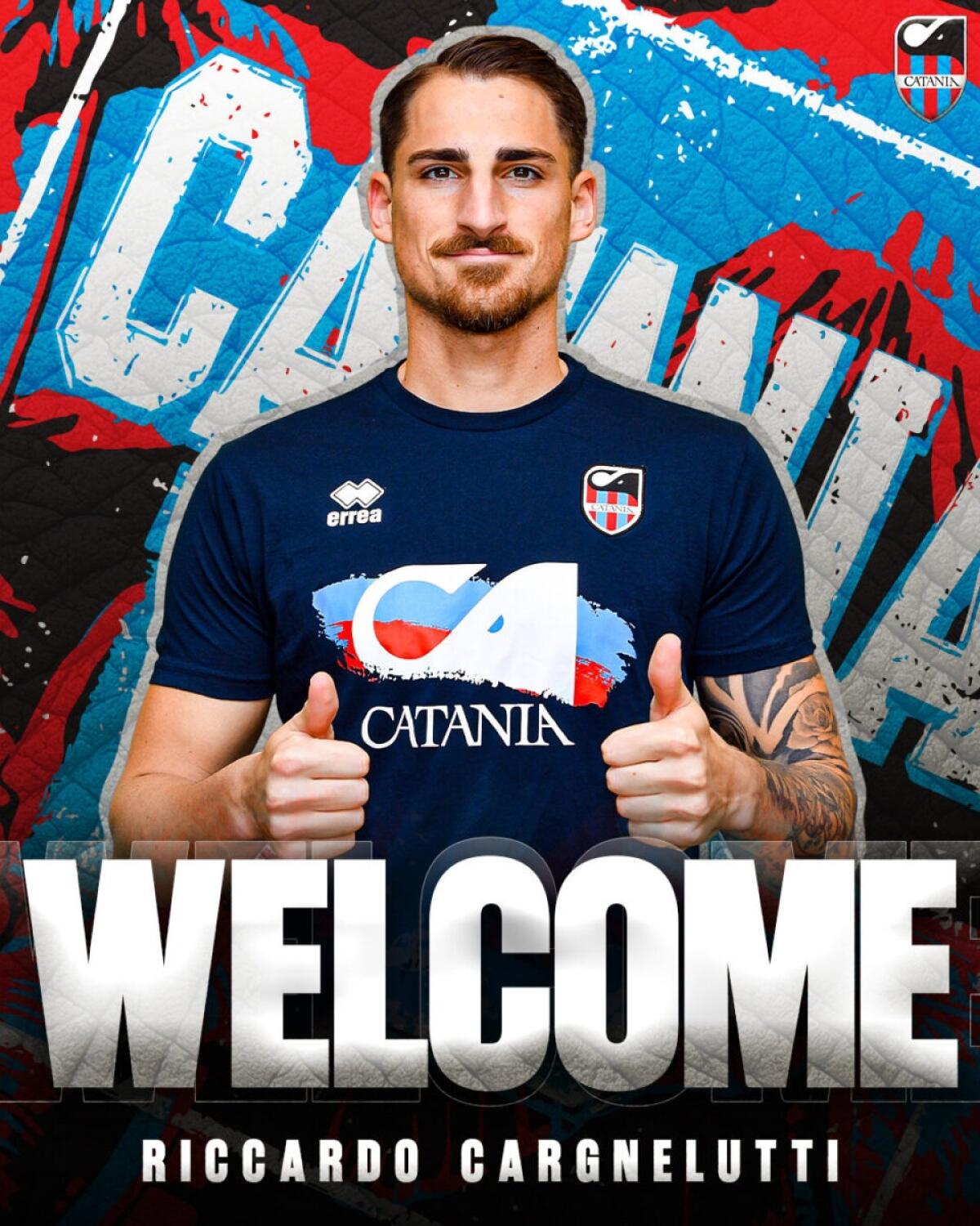 Calcio Catania acquisisce Riccardo Cargnelutti fino al 2028 dalla F.C. Crotone - 