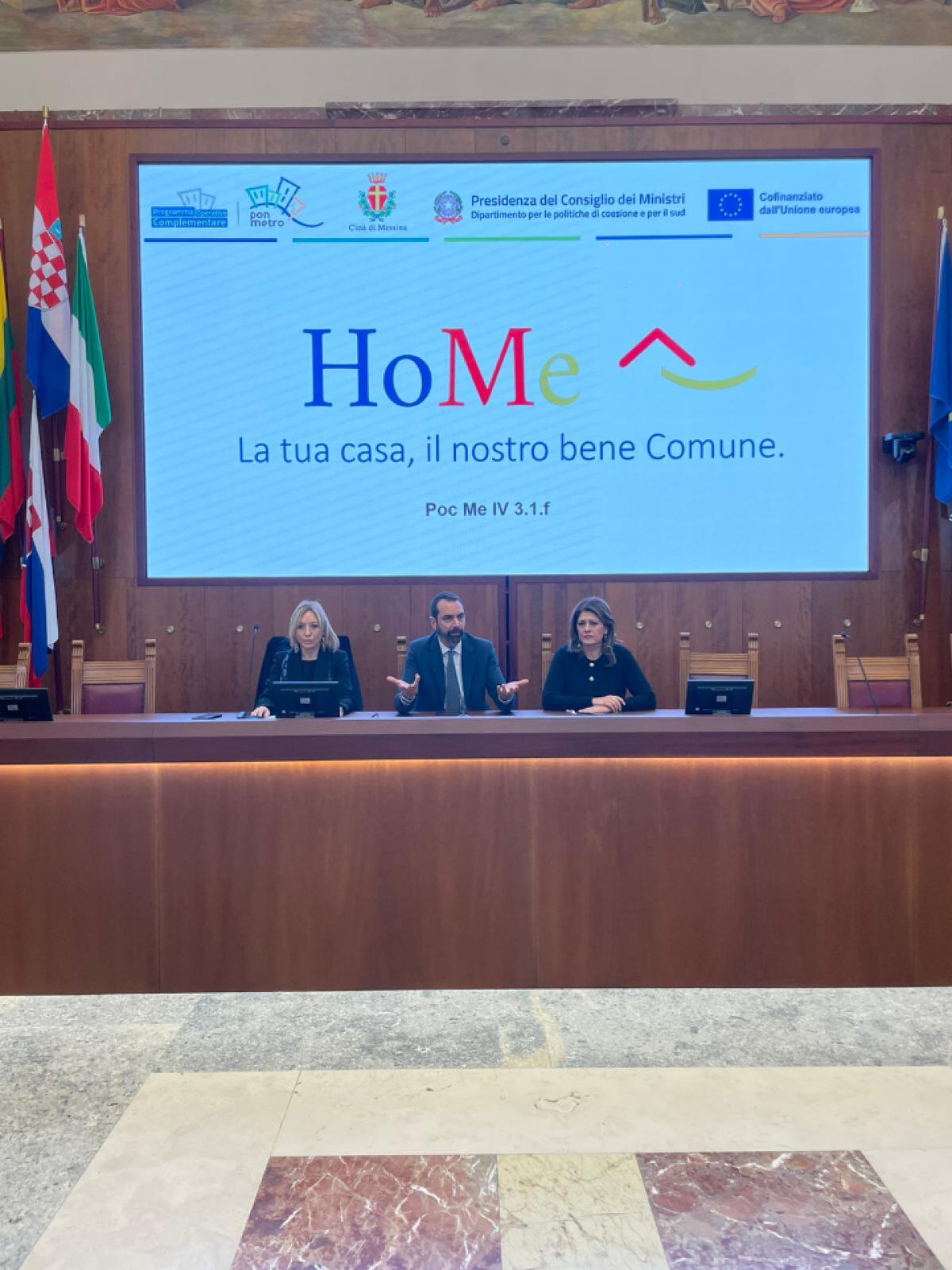 Riunione al Comune di Messina per il Progetto Home: nuove modalità di rendicontazione illustrate ai beneficiari - 