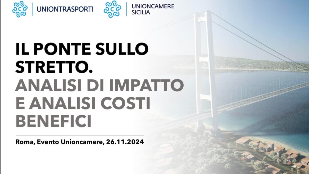 Ponte sullo Stretto di Messina: lo studio che cambia il punto di vista sull’opera - Credit Foto Unioncamere