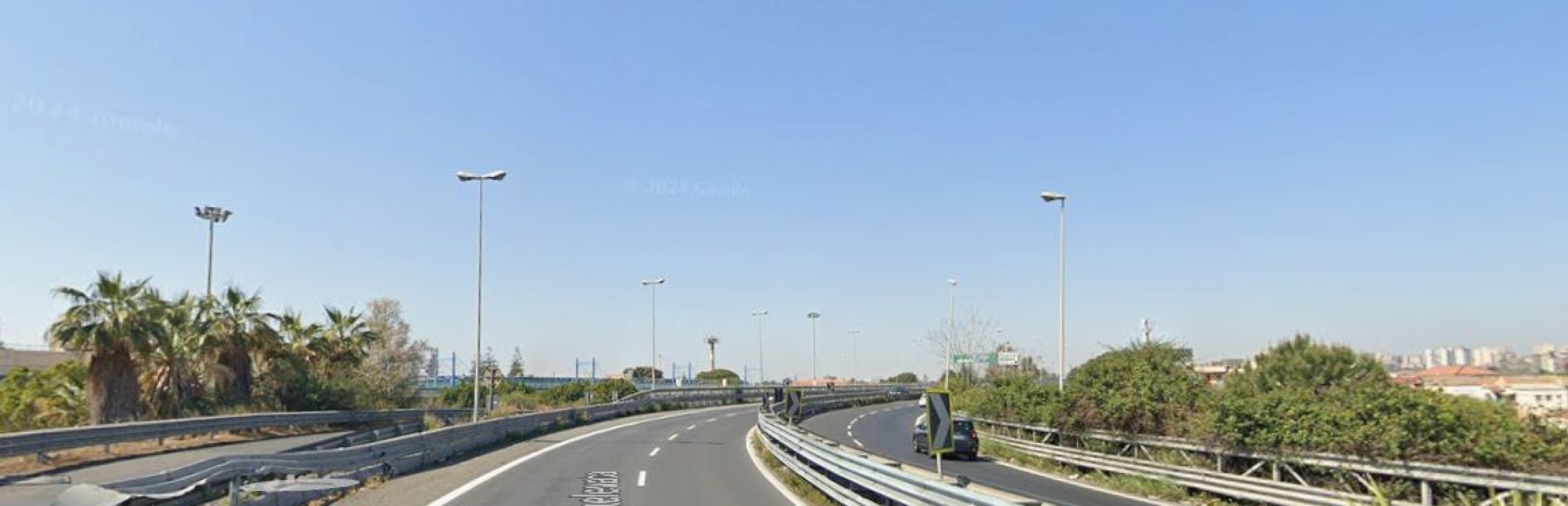 Completati i lavori di illuminazione sulla S.p. 70/I: 6,5 km più sicuri tra Bicocca e Passo del Fico - Credit Foto Google Maps