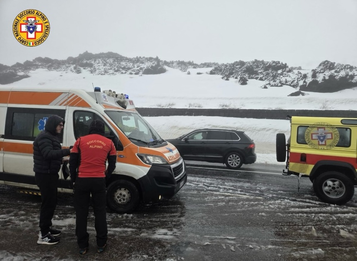 Etna, soccorsi del Soccorso Alpino: tre persone assistite nel weekend del 15 febbraio 2026 - 