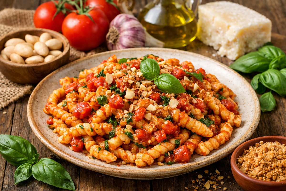 Pasta cu l'agghia: la ricetta originale che profuma di mare e mandorle - 