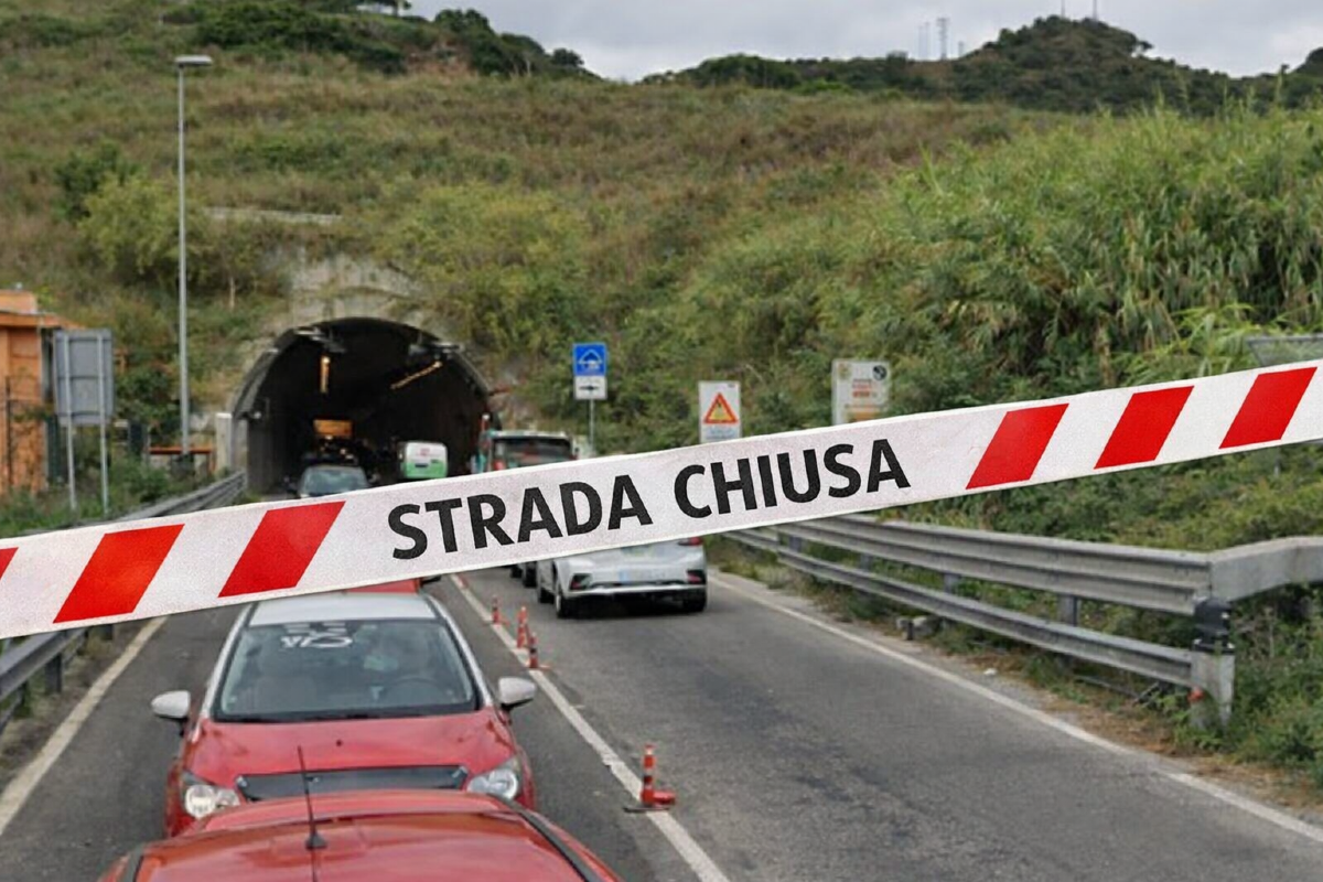 Messina: chiusa la galleria San Jachiddu dal 2 al 6 marzo (9-17) per lavori di messa in sicurezza - 