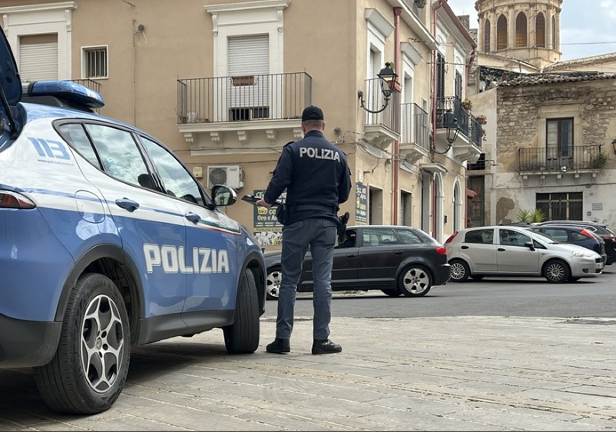 Comiso: arrestato 33enne per ubriachezza molesta dopo aver aggredito un poliziotto - Credit Foto Polizia di Stato
