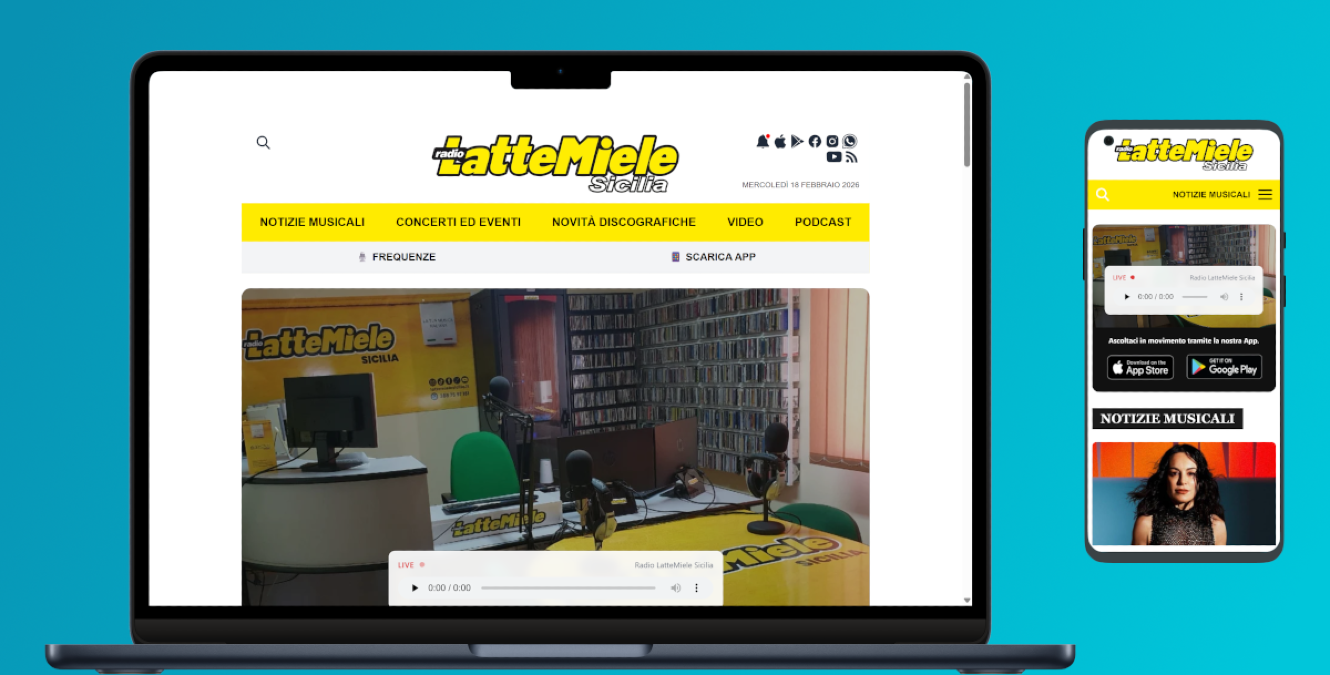 LatteMieleSicilia.it entra in Webmaster360: da sito vetrina a hub digitale di musica e informazione - 