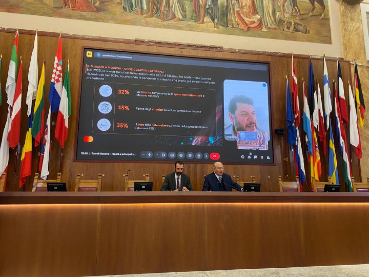 Comune di Messina: Presentato il Report dell'Osservatorio Mastercard sugli Eventi degli Ultimi Due Anni - 