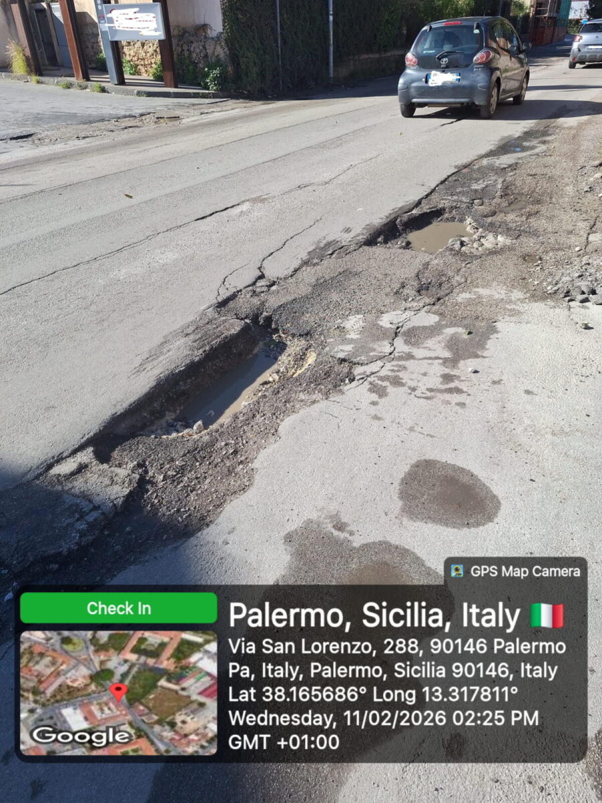 Manutenzione stradale critica nel Comune di Palermo: il grido d'allerta della VI Circoscrizione. - 