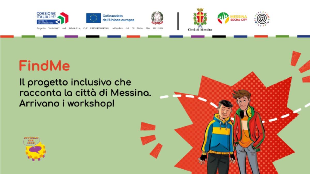 Comune di Messina lancia workshop specialistici sul fumetto nel progetto IncludiMe - 