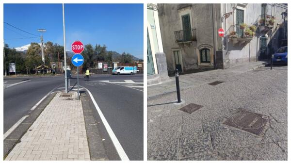 Trecastagni: completati interventi per la sicurezza stradale, altri lavori in arrivo