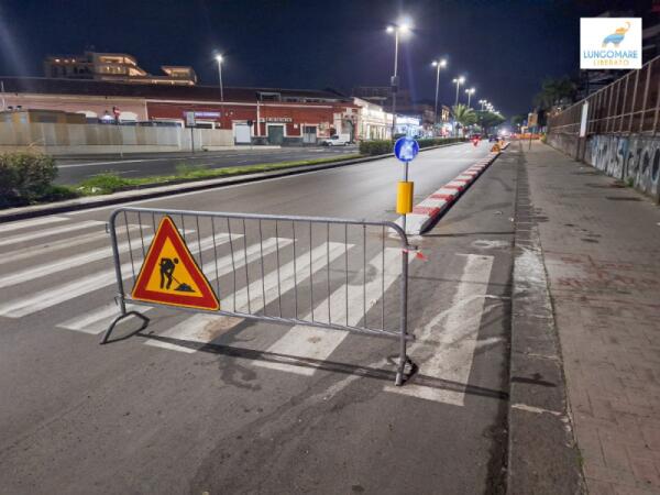 Catania, la ciclabile di viale Africa arriva alla stazione: allarme per una corsia sul marciapiede