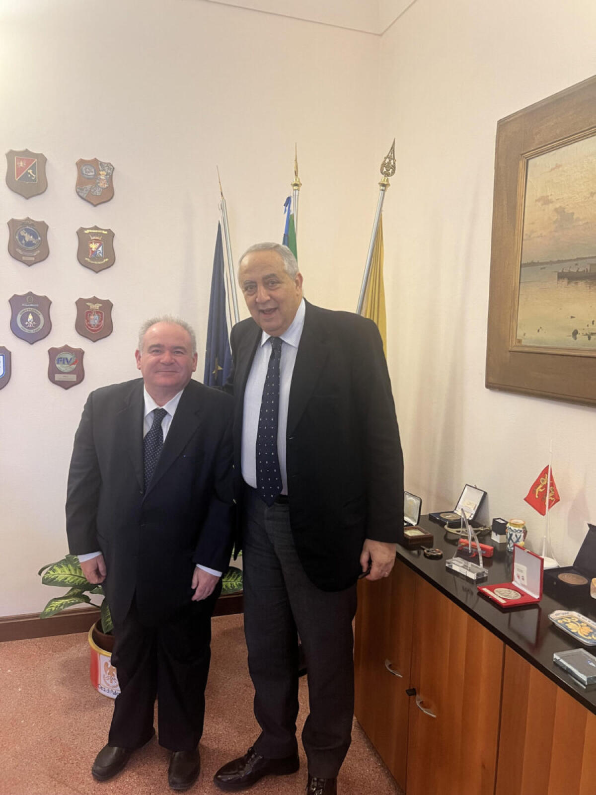 Incontro tra Comune di Palermo e Unione Insigniti della Repubblica per la promozione della legalità - 