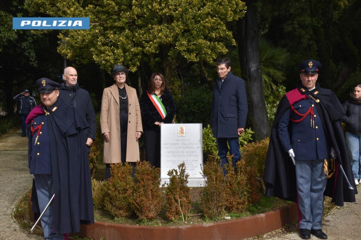Polizia di Trapani omaggia Giovanni Palatucci con una lapide commemorativa ad Erice - 