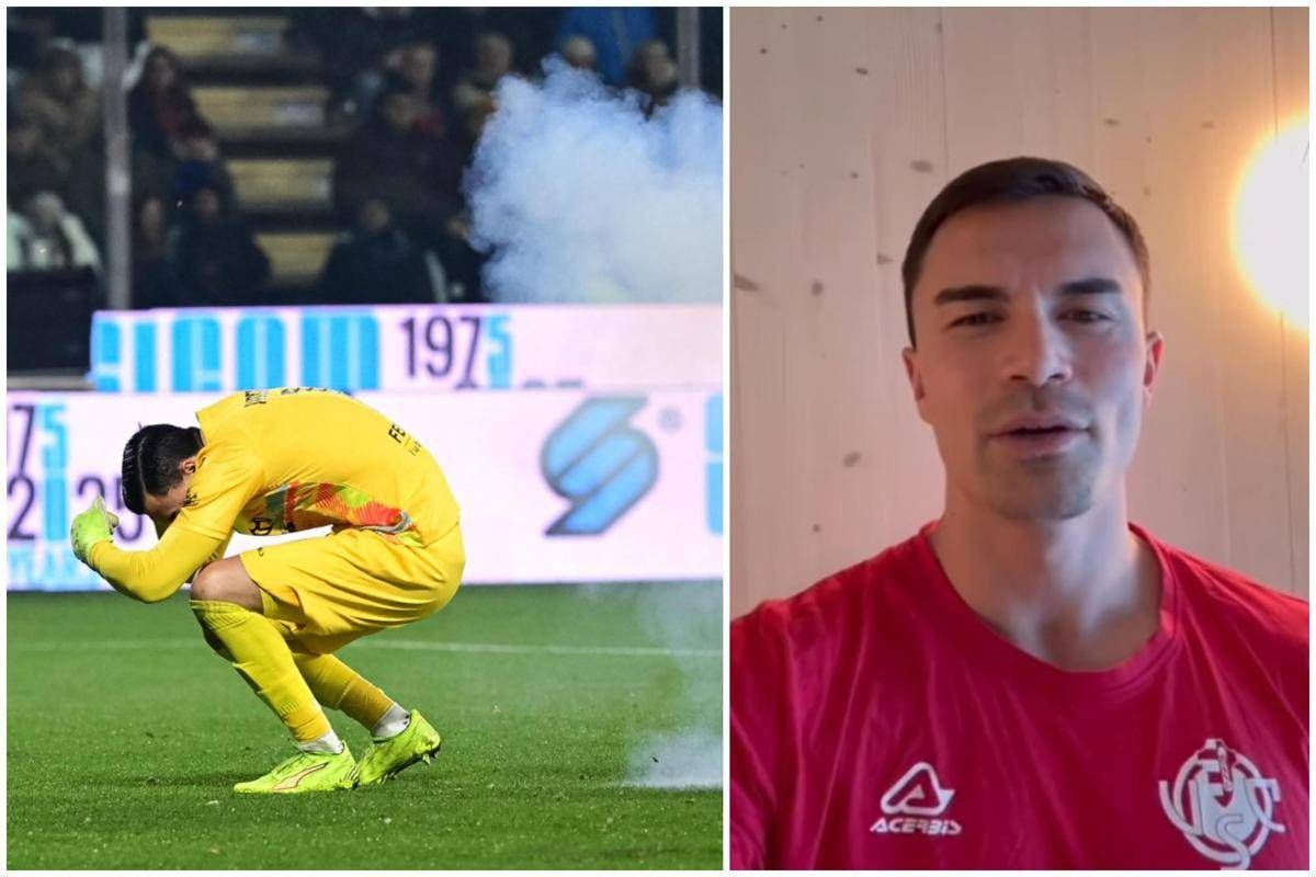 Audero dopo essere stato colpito dal petardo: "Poteva andare molto peggio" - 