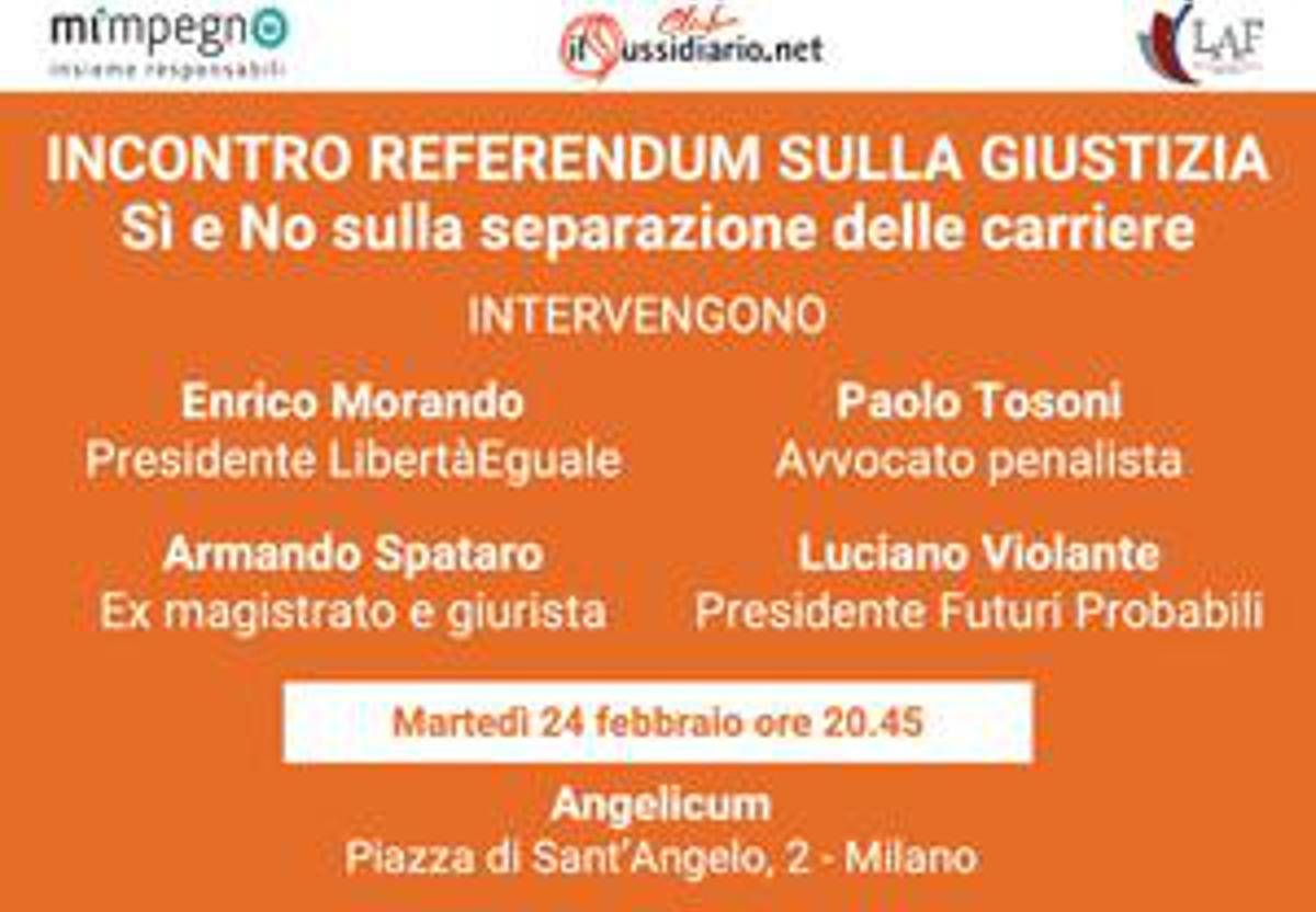 Referendum: 'IlSussidiario.net', domani incontro a Milano su 'Capire per Scegliere' - 