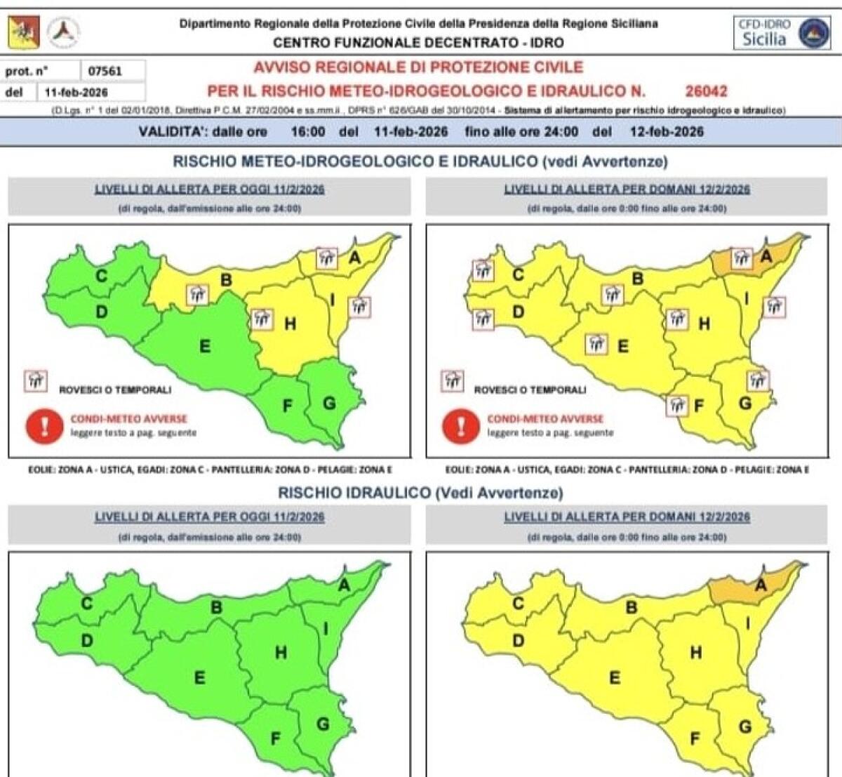 Allerta Meteo: Aggiornamenti dal Comune di Messina per la Cittadinanza - 